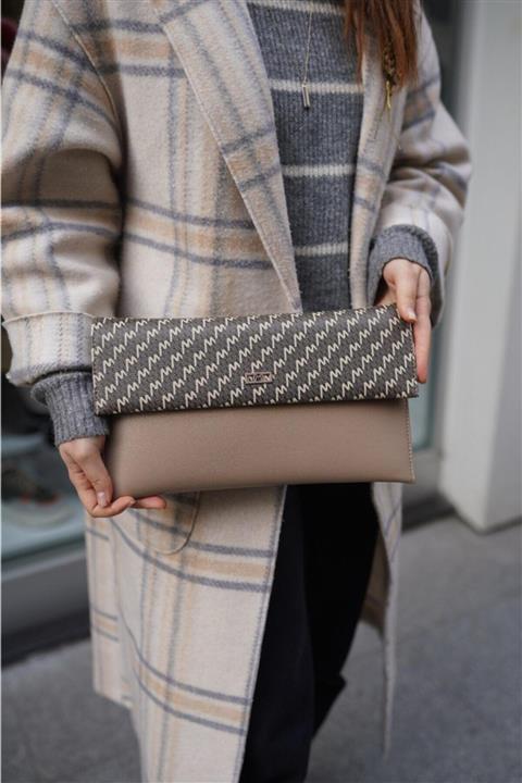 Matmazel Çanta Vizon Portföy