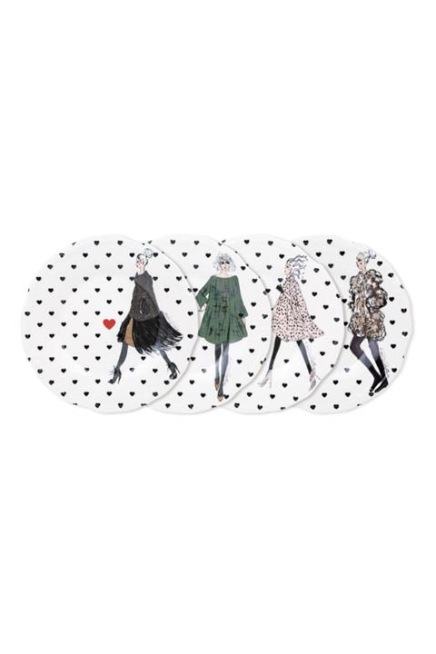 Emsan Girl Power 4 Kişilik Pasta Seti