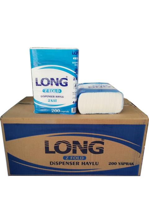 Long Z Kat Dispenser Havlu 200'lü