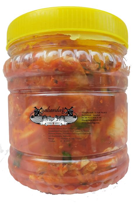 Yabandağ Vegan Kimchi Kore Turşusu 1000 gr