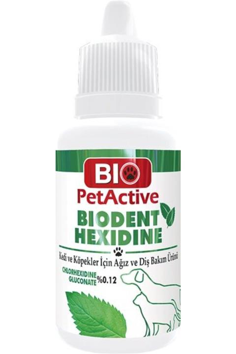 Bio PetActive Bio Pet Active Biodent Hexidine Kedi Ve Köpek Ağız/diş Bakımı 50 Ml