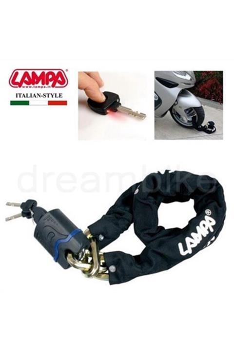 Lampa Kiton Yüksek Güvenlikte Çelik Motosiklet Kilidi 120cm 90607
