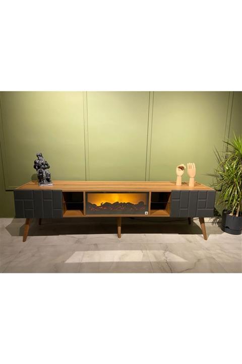 Dodo İç Mimarlık & Mobilya Tasarım Caretta Şömineli Ünite