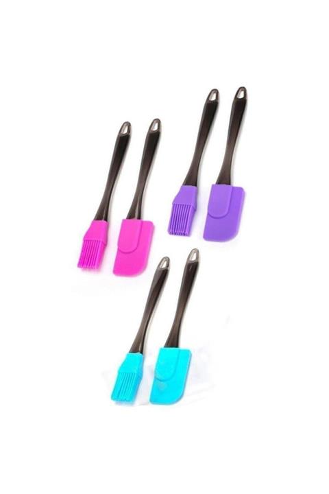 Penguen Akrilik Spatula Ve Yumurta Fırçası 2'li Png-1531