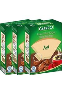 Caffeo 1x4 Kahve Makinesi Filtresi 80 Adet 3'lü