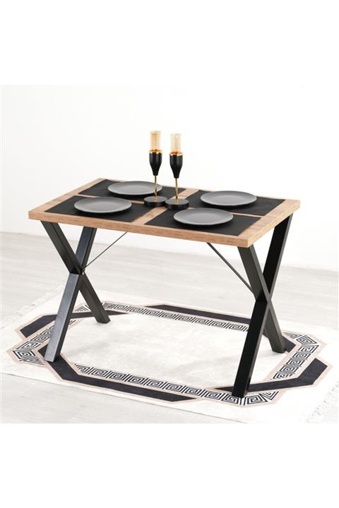 Mars Mobilya Woody Çam Bahçe Balkon Masası