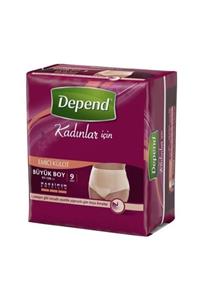 Depend Emici Külot Kadın Büyük 9 Adet Dpd-163302