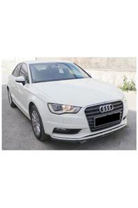 NilparTuning Audi A3 2013-2016 8v Hb Sedan Ön Lip Ön Tampon Eki Parlak Siyah