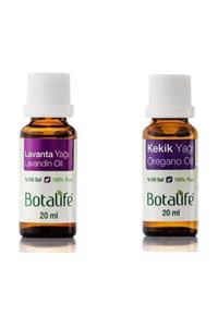 Botalife Saf Lavanta Yağı 20 ml + Saf Kekik Yağı 20 ml