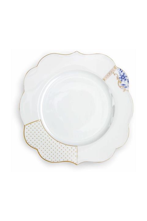 Pip Studio Royal Beyaz Yemek Tabağı 28 Cm.