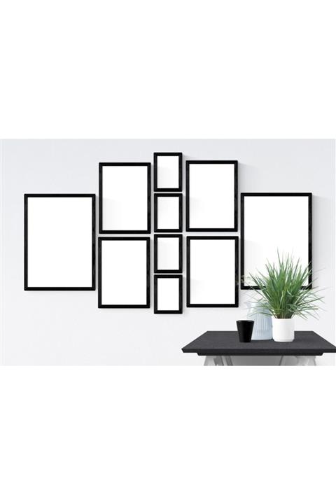 YED Frame Farklı Ebatlarda Çerçeve Seti - Poliresin
