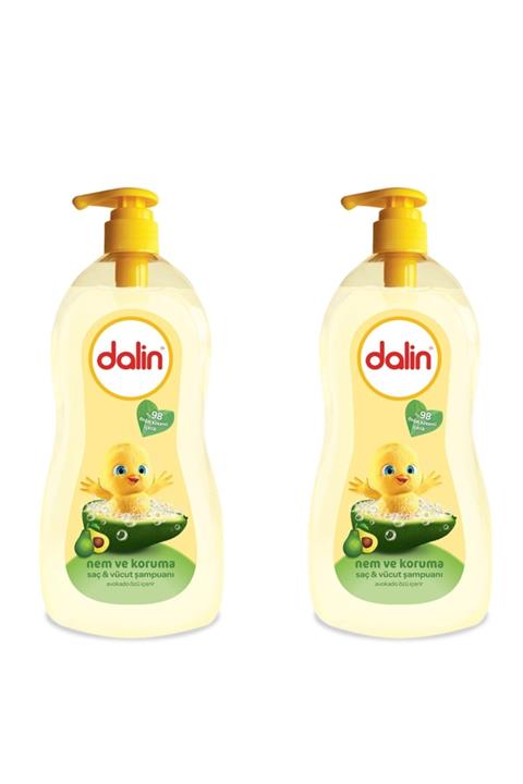 Dalin Nem ve Koruma Saç Ve Vücut Şampuanı 400 Ml X 2 Adet