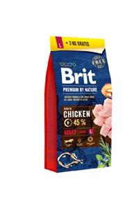 Brit Premium By Nature Büyük Irk Yetişkin Köpek Maması 15 kg 3 kg