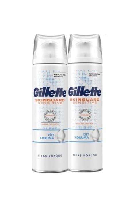 Gillette Skinguard Sensitive Tıraş Köpüğü 2 X 250 Ml