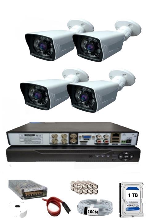 NFZ 4 Kameralı Ahd 5 Mp Sony Lensli Full Hd 1 Tb Hard Disk Li