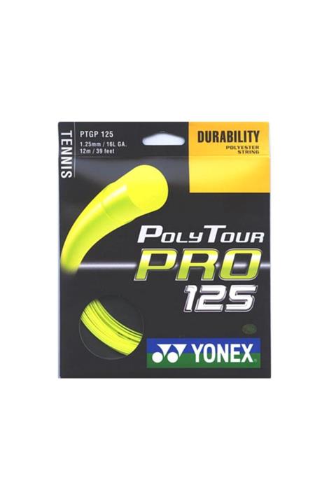 YONEX Unisex Tenis Kordajı - Poly Tour Pro 125 (12M)  - PTP125-Y12