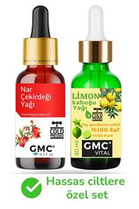 Gmc vital Tüy Dökücü Hassas Ciltler Için Limon Kabuğu Yağı + Nar Çekirdeği Yağı