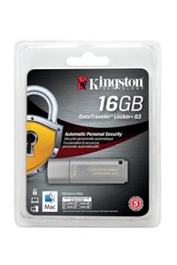 Kingston Dtlpg3/16gb 16gb Datatraveler Locker+ G3 Usb 3.0 Flash B