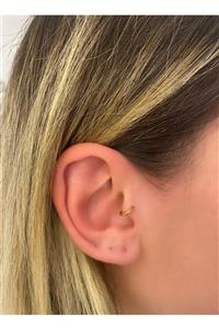 Markiz Takı Gold 6mm Cerrahi Çelik Tragus Piercing