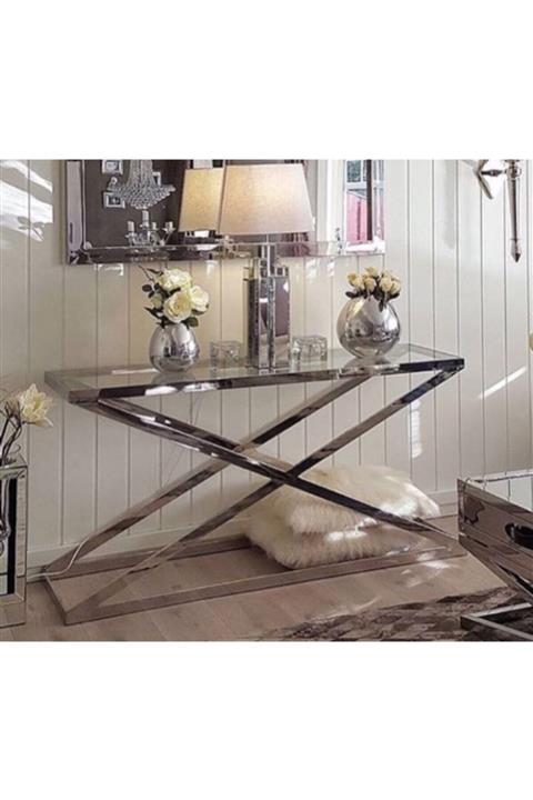 Aynapazarı Gümüş Metal Ayaklı Dresuar