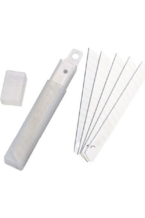 Lion Maket Bıçağı Yedeği Dar 9001 100 Lü (1 Paket 100 Adet)