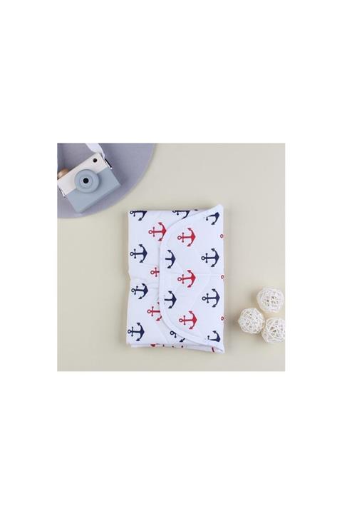 blcmoda Alezli Kapitone Bebek Alt Açma Minderi Bezi Su Geçirmez Marin