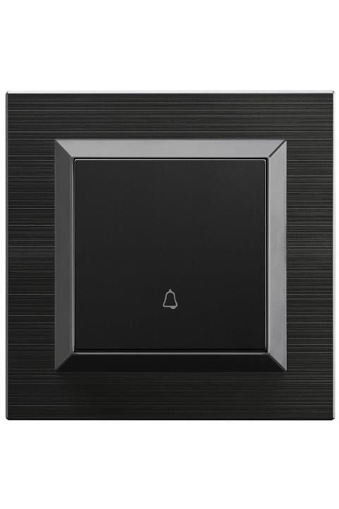 OVİVO Quantum Siyah Zil Anahtarı