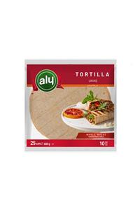 Aly 10'lu Paket Tam Buğdaylı Tortilla Lavaş 25 cm 650 gr