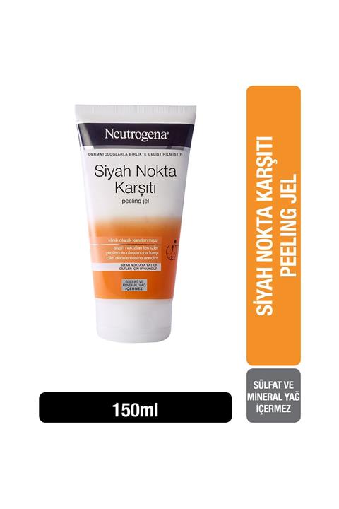 Neutrogena Visibly Clear Siyah Nokta Temizleyici Peeling Jel 150 ml