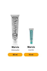 Marvis Whitening Mint Diş Macunu 85 Ml Classic Strong Mint 10 Ml