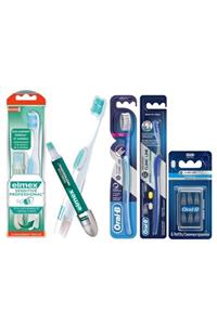 OralB Oral B Ortho Diş Fırçası Arayüz Fırçası Arayüz Fırça 6'lı Yedek Elmex Diş Beyazlatıcı Kalem