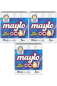 Maylo J119 Ooo Tuvalet Kağıdı Çift Katlı 96 Lı Set (3PK*32) 500800