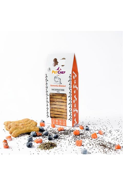 Petchef Kedi-köpek Somon Etli Ödül Bisküvisi 300 gr