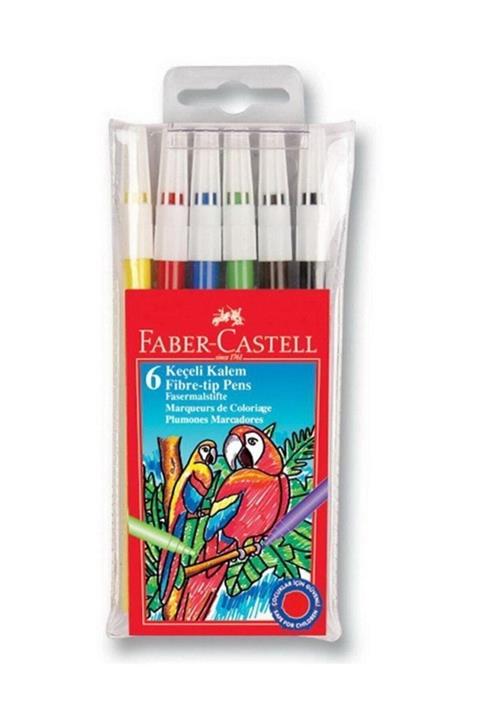 Faber Castell Keçeli Kalem 6'lı Bls