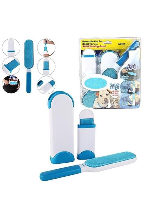 Neler Geldi Neler Kendini Temizleyen Toz Tüy Toplama Fırça Seti Fur Wizard Kendini Temizleyen Fırça Tüy Toparlayıcı Ta