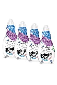 Bingo Soft Konsantre Çamaşır Yumuşatıcısı Sümbül Masalı 1440ml Ekonomi Paketi 4lü