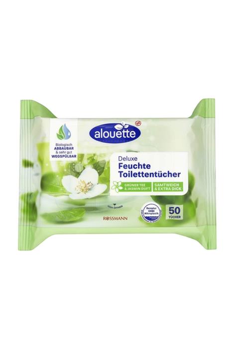 alouette Islak Tuvalet Kağıdı Yeşil Çay&yasemin Kokulu 50 Adet