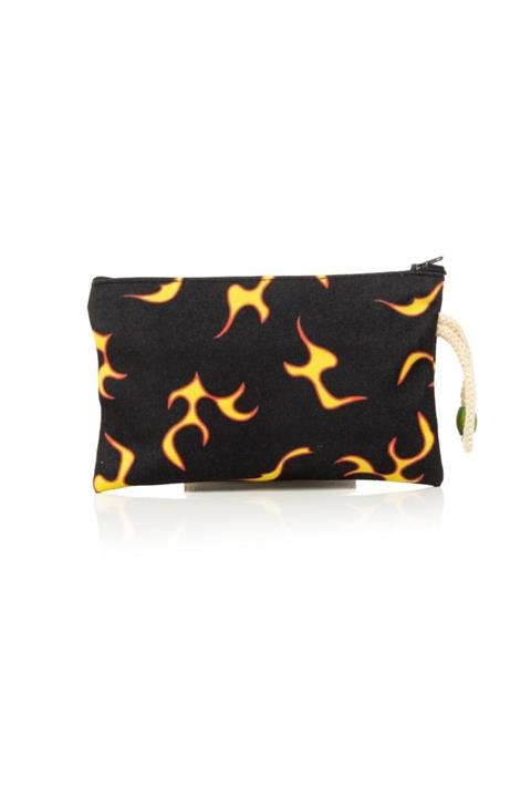 Muditashoptr Alevli Bez Kalem Ve Makyaj Çantası