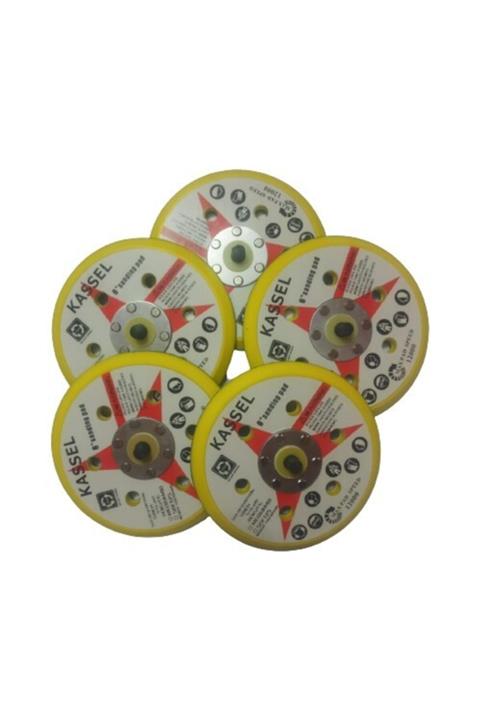 KASSEL 6 Delikli Zımpara Tabanı 1 Kutu 5 Adet