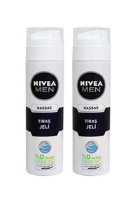 Nivea Tıraş Jeli Hassas 200 Ml. X 2 Adet