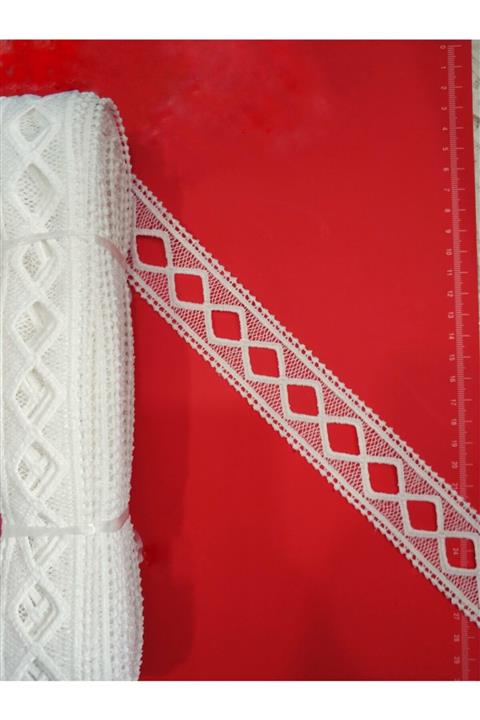 DUAYEN Güpür Dantel Ara Kara Desen 13 Mt