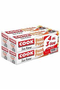 COOK Hediyeli 3+1 Buzdolabı Poşeti 24x38 cm