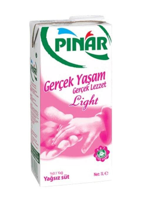 Pınar Extra Light Süt 1 lt