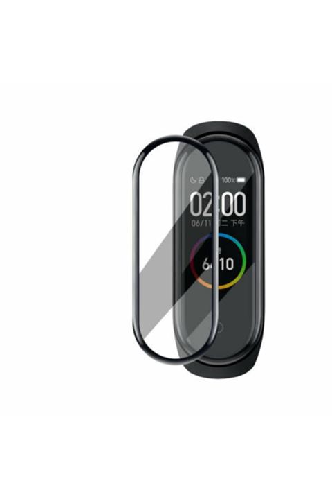 Techmaster Xiaomi Mi Band 5 5d Tam Kaplayan Kırılmaz Nano Ekran Koruyucu