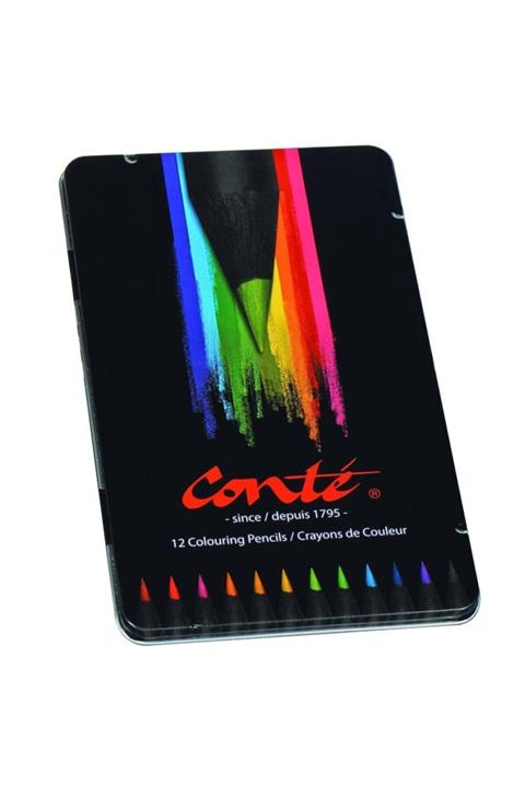 Contec Conte 12 Renk Kuru Boya