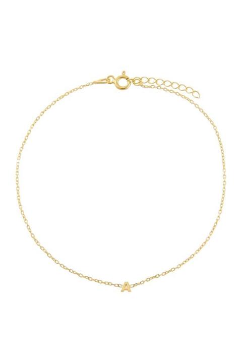 Moda Kulesi Altın A Harfi Halhal