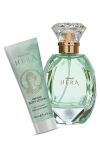 Farmasi Hera Edp Kadın Parfümü 65ml Hera Parfümlü Vücut Losyonu 100ml