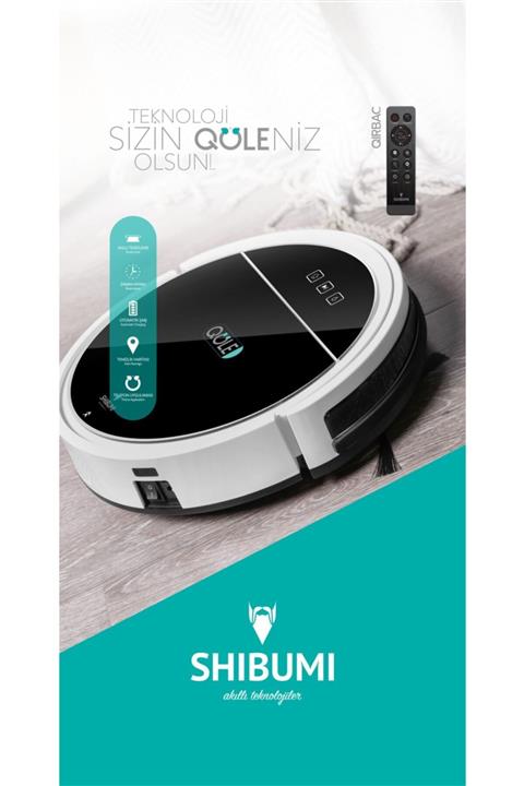 SHIBUMI Qöle Akıllı Robot Süpürge
