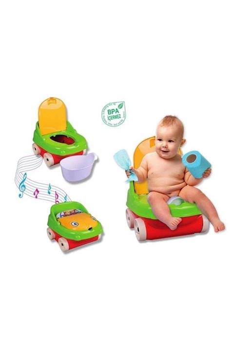 Çokuygunuz Bebek Tuvalet Eğitimi Lazımlık Klozet Müzik Çalarlı Lazımlık Set