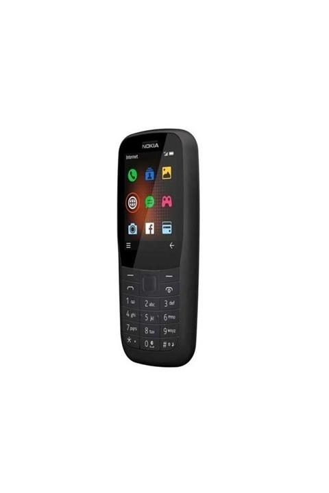 Nokia 220 4g Dualsim Siyah 2 Yıl Ithalatçı Garantili
